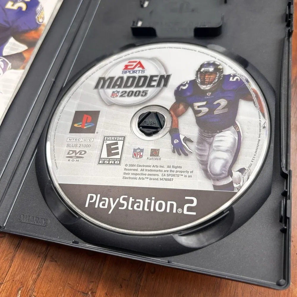 Madden NFL 2005 - PlayStation 2 PS2 - Complete with Manual - Tested